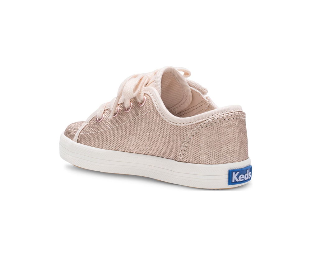 Basket Keds Enfant Rose Doré - Kickstart Jr. - 087-JRHDWF